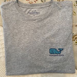 Vineyard Vines Mens Short Sleeve Grey Tee
